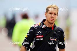 Sebastian Vettel (GER) Red Bull Racing. 06.10.2013. Formula 1 World Championship, Rd 14, Korean Grand Prix, Yeongam, South Korea, Race Day.