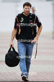 Jerome d'Ambrosio (BEL) Lotus F1 Team Third Driver. 06.10.2013. Formula 1 World Championship, Rd 14, Korean Grand Prix, Yeongam, South Korea, Race Day.