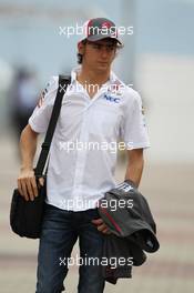 Esteban Gutierrez (MEX) Sauber. 06.10.2013. Formula 1 World Championship, Rd 14, Korean Grand Prix, Yeongam, South Korea, Race Day.