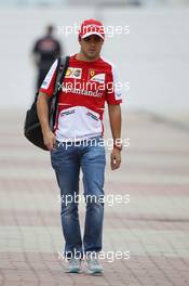 Felipe Massa (BRA) Ferrari. 06.10.2013. Formula 1 World Championship, Rd 14, Korean Grand Prix, Yeongam, South Korea, Race Day.