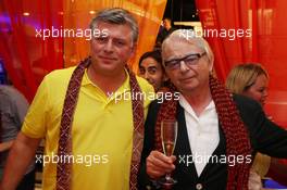 (L to R): Otmar Szafnauer (USA) Sahara Force India F1 Chief Operating Officer with Fred Mulder (NLD) at the Signature F1 Monaco Party. 23-24.05.2013. Formula 1 World Championship, Rd 6, Monaco Grand Prix, The Signature F1 Boat Party, Monte Carlo, Monaco, Friday.