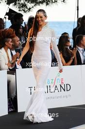 Jessica Michibata (JPN), girlfriend of Jenson Button (GBR) McLaren at the Amber Lounge Fashion Show. 24.05.2013. Formula 1 World Championship, Rd 6, Monaco Grand Prix, Monte Carlo, Monaco, Friday.