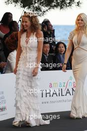 Catherine Hyde (GBR) girlfriend of Heikki Kovalainen (FIN) Caterham F1 Team Reserve Driver, at the Amber Lounge Fashion Show. 24.05.2013. Formula 1 World Championship, Rd 6, Monaco Grand Prix, Monte Carlo, Monaco, Friday.