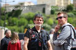 (L to R): Russell Batchelor (GBR) XPB Images Photographer with Laurent Charniaux (BEL) XPB Images Photographer.  24.05.2013. Formula 1 World Championship, Rd 6, Monaco Grand Prix, Monte Carlo, Monaco, Friday.