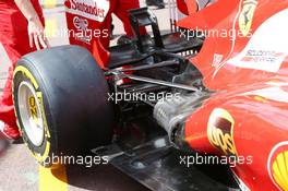 Ferrari F138 rear suspension and exhaust detail. 24.05.2013. Formula 1 World Championship, Rd 6, Monaco Grand Prix, Monte Carlo, Monaco, Friday.