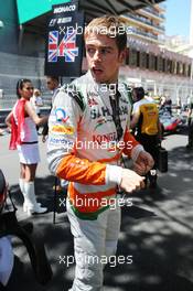 Paul di Resta (GBR) Sahara Force India F1 on the grid. 26.05.2013. Formula 1 World Championship, Rd 6, Monaco Grand Prix, Monte Carlo, Monaco, Race Day.