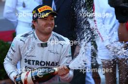1st place Nico Rosberg (GER) Mercedes AMG F1 W04  26.05.2013. Formula 1 World Championship, Rd 6, Monaco Grand Prix, Monte Carlo, Monaco, Race Day.