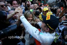 Nico Rosberg (GER), Mercedes GP and his girlfriend Vivian Sibold (GER) 26.05.2013. Formula 1 World Championship, Rd 6, Monaco Grand Prix, Monte Carlo, Monaco, Race Day.