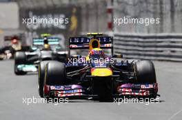Mark Webber (AUS) Red Bull Racing RB9. 26.05.2013. Formula 1 World Championship, Rd 6, Monaco Grand Prix, Monte Carlo, Monaco, Race Day.