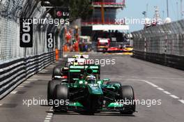 Charles Pic (FRA) Caterham CT03. 26.05.2013. Formula 1 World Championship, Rd 6, Monaco Grand Prix, Monte Carlo, Monaco, Race Day.