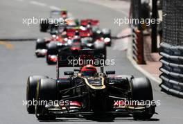 Romain Grosjean (FRA), Lotus F1 Team  26.05.2013. Formula 1 World Championship, Rd 6, Monaco Grand Prix, Monte Carlo, Monaco, Race Day.