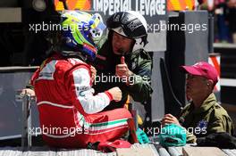 Felipe Massa (BRA) Ferrari crashes at Ste Devote. 26.05.2013. Formula 1 World Championship, Rd 6, Monaco Grand Prix, Monte Carlo, Monaco, Race Day.