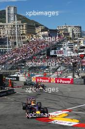 Sebastian Vettel (GER) Red Bull Racing RB9. 26.05.2013. Formula 1 World Championship, Rd 6, Monaco Grand Prix, Monte Carlo, Monaco, Race Day.