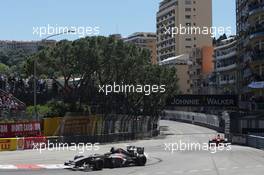 Esteban Gutierrez (MEX) Sauber C32. 26.05.2013. Formula 1 World Championship, Rd 6, Monaco Grand Prix, Monte Carlo, Monaco, Race Day.