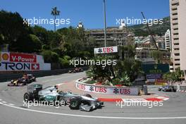 Lewis Hamilton (GBR) Mercedes AMG F1 W04. 26.05.2013. Formula 1 World Championship, Rd 6, Monaco Grand Prix, Monte Carlo, Monaco, Race Day.