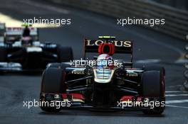 Romain Grosjean (FRA) Lotus F1 E21. 26.05.2013. Formula 1 World Championship, Rd 6, Monaco Grand Prix, Monte Carlo, Monaco, Race Day.