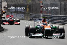 Adrian Sutil (GER), Sahara Force India F1 Team   26.05.2013. Formula 1 World Championship, Rd 6, Monaco Grand Prix, Monte Carlo, Monaco, Race Day.