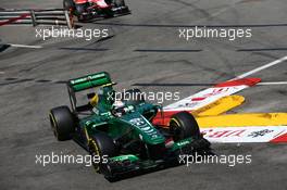 Giedo van der Garde (NLD) Caterham CT03. 26.05.2013. Formula 1 World Championship, Rd 6, Monaco Grand Prix, Monte Carlo, Monaco, Race Day.