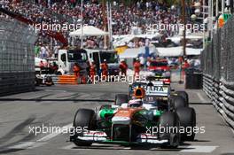 Paul di Resta (GBR) Sahara Force India VJM06. 26.05.2013. Formula 1 World Championship, Rd 6, Monaco Grand Prix, Monte Carlo, Monaco, Race Day.