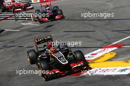 Kimi Raikkonen (FIN) Lotus F1 E21. 26.05.2013. Formula 1 World Championship, Rd 6, Monaco Grand Prix, Monte Carlo, Monaco, Race Day.
