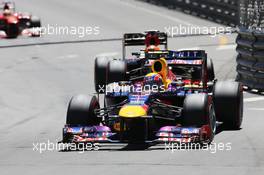 Mark Webber (AUS) Red Bull Racing RB9. 26.05.2013. Formula 1 World Championship, Rd 6, Monaco Grand Prix, Monte Carlo, Monaco, Race Day.