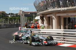 Lewis Hamilton (GBR) Mercedes AMG F1 W04. 25.05.2013. Formula 1 World Championship, Rd 6, Monaco Grand Prix, Monte Carlo, Monaco, Qualifying Day