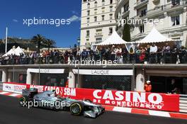 Lewis Hamilton (GBR) Mercedes AMG F1 W04. 25.05.2013. Formula 1 World Championship, Rd 6, Monaco Grand Prix, Monte Carlo, Monaco, Qualifying Day