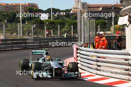 Lewis Hamilton (GBR) Mercedes AMG F1 W04. 25.05.2013. Formula 1 World Championship, Rd 6, Monaco Grand Prix, Monte Carlo, Monaco, Qualifying Day