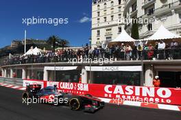 Jenson Button (GBR) McLaren MP4-28. 25.05.2013. Formula 1 World Championship, Rd 6, Monaco Grand Prix, Monte Carlo, Monaco, Qualifying Day