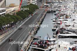 Jean-Eric Vergne (FRA) Scuderia Toro Rosso STR8 leads Daniel Ricciardo (AUS) Scuderia Toro Rosso STR8. 25.05.2013. Formula 1 World Championship, Rd 6, Monaco Grand Prix, Monte Carlo, Monaco, Qualifying Day