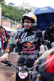Dougie Lampkin (GBR) Motorbike Trials Legend in the Red Bull Energy Station. 25.05.2013. Formula 1 World Championship, Rd 6, Monaco Grand Prix, Monte Carlo, Monaco, Qualifying Day