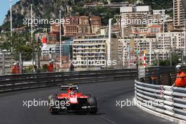 Max Chilton (GBR) Marussia F1 Team MR02. 25.05.2013. Formula 1 World Championship, Rd 6, Monaco Grand Prix, Monte Carlo, Monaco, Qualifying Day
