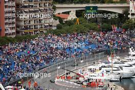 Giedo van der Garde (NLD) Caterham CT03 leads Charles Pic (FRA) Caterham CT03. 25.05.2013. Formula 1 World Championship, Rd 6, Monaco Grand Prix, Monte Carlo, Monaco, Qualifying Day