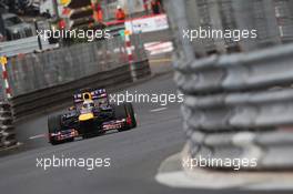 Sebastian Vettel (GER) Red Bull Racing RB9. 25.05.2013. Formula 1 World Championship, Rd 6, Monaco Grand Prix, Monte Carlo, Monaco, Qualifying Day