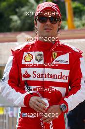 Felipe Massa (BRA) Ferrari. 25.05.2013. Formula 1 World Championship, Rd 6, Monaco Grand Prix, Monte Carlo, Monaco, Qualifying Day