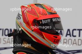 Kimi Raikkonen (FIN) Lotus F1 Team carrying a tribute to James Hunt on his helmet. 25.05.2013. Formula 1 World Championship, Rd 6, Monaco Grand Prix, Monte Carlo, Monaco, Qualifying Day
