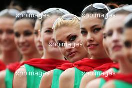 Grid girls. 25.05.2013. Formula 1 World Championship, Rd 6, Monaco Grand Prix, Monte Carlo, Monaco, Qualifying Day