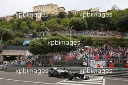 Valtteri Bottas (FIN) Williams FW35. 25.05.2013. Formula 1 World Championship, Rd 6, Monaco Grand Prix, Monte Carlo, Monaco, Qualifying Day