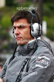 Toto Wolff (GER) Mercedes AMG F1 Shareholder and Executive Director. 25.05.2013. Formula 1 World Championship, Rd 6, Monaco Grand Prix, Monte Carlo, Monaco, Qualifying Day