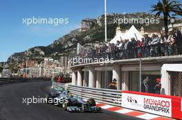 Lewis Hamilton (GBR) Mercedes AMG F1 W04. 25.05.2013. Formula 1 World Championship, Rd 6, Monaco Grand Prix, Monte Carlo, Monaco, Qualifying Day