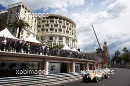 Adrian Sutil (GER) Sahara Force India VJM06. 25.05.2013. Formula 1 World Championship, Rd 6, Monaco Grand Prix, Monte Carlo, Monaco, Qualifying Day