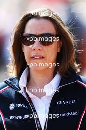 Claire Williams (GBR) Williams Deputy Team Principal. 25.05.2013. Formula 1 World Championship, Rd 6, Monaco Grand Prix, Monte Carlo, Monaco, Qualifying Day