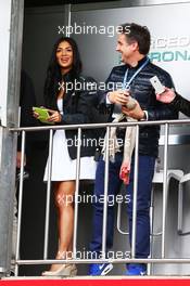 Nicole Scherzinger (USA) Singer and girlfriend of Lewis Hamilton (GBR) Mercedes AMG F1. 25.05.2013. Formula 1 World Championship, Rd 6, Monaco Grand Prix, Monte Carlo, Monaco, Qualifying Day