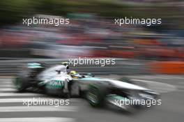 Lewis Hamilton (GBR) Mercedes AMG F1 W04. 25.05.2013. Formula 1 World Championship, Rd 6, Monaco Grand Prix, Monte Carlo, Monaco, Qualifying Day