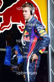 Sebastian Vettel (GER) Red Bull Racing. 25.05.2013. Formula 1 World Championship, Rd 6, Monaco Grand Prix, Monte Carlo, Monaco, Qualifying Day