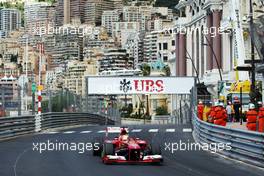Fernando Alonso (ESP) Ferrari F138. 25.05.2013. Formula 1 World Championship, Rd 6, Monaco Grand Prix, Monte Carlo, Monaco, Qualifying Day