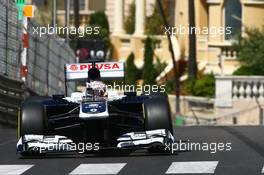 Pastor Maldonado (VEN) Williams FW35. 25.05.2013. Formula 1 World Championship, Rd 6, Monaco Grand Prix, Monte Carlo, Monaco, Qualifying Day