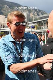 Mika Hakkinen (FIN). 25.05.2013. Formula 1 World Championship, Rd 6, Monaco Grand Prix, Monte Carlo, Monaco, Qualifying Day