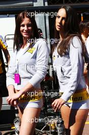 Interwetten girls. 26.05.2013. Formula 1 World Championship, Rd 6, Monaco Grand Prix, Monte Carlo, Monaco, Race Day.