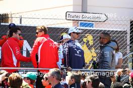 Drivers parade. 26.05.2013. Formula 1 World Championship, Rd 6, Monaco Grand Prix, Monte Carlo, Monaco, Race Day.